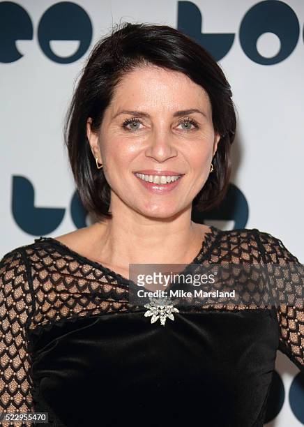 Sadie Frost attends the UK film premiere of "Set The Thames On Fire" - on April 21, 2016 in London, United Kingdom.
