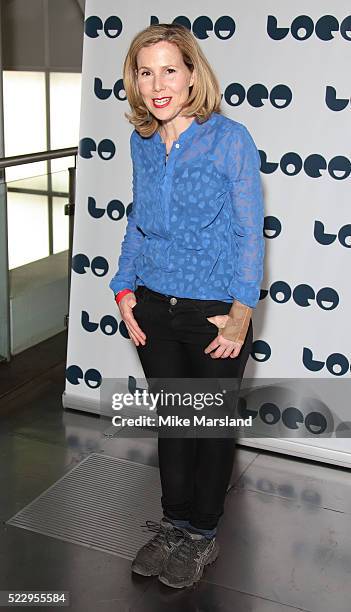 Sally Phillips attends the UK film premiere of "Set The Thames On Fire" - on April 21, 2016 in London, United Kingdom.