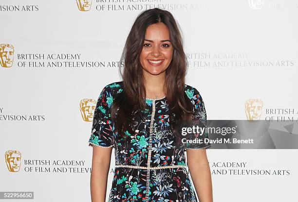 Aysha Kala attends the House of Fraser British Academy Television and Craft nominees party at Mondrian London on April 21, 2016 in London, England.