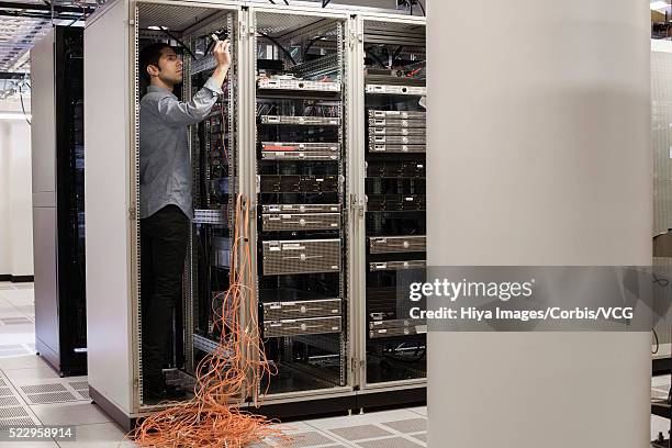 68 Vintage Computer Server Room Stock Photos, High-Res Pictures, and ...