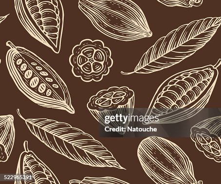 Cocoa Pattern High-Res Vector Graphic - Getty Images