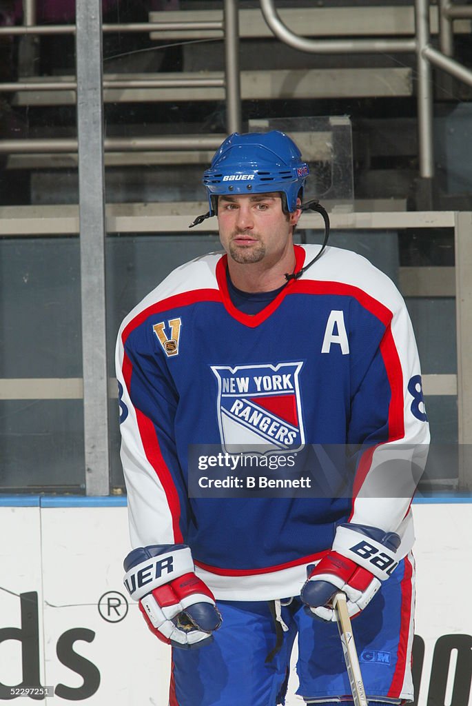 Lindros Player Eric Lindros of the New York Rangers. News Photo - Getty Images