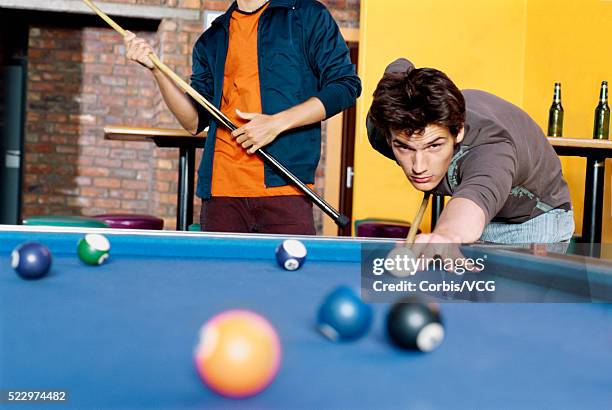 Neil Playing Pool Pocket Billiards Tournament Photos and Premium High Res Pictures ...