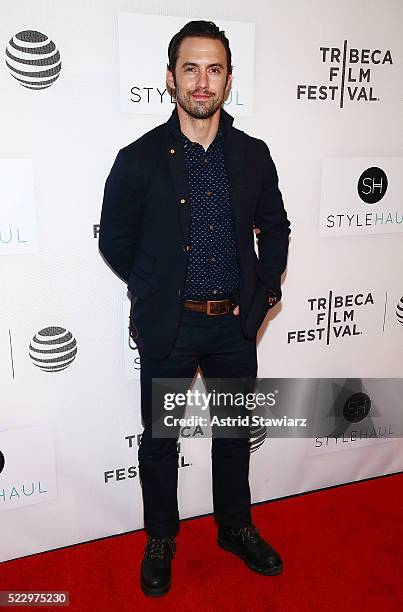 Actor Milo Ventimiglia attends Tribeca Digital Creators Market Screening: Relationship Status on April 22, 2016 in New York City.