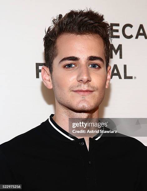 Actor Nicholas Grava attends Tribeca Digital Creators Market Screening: Relationship Status on April 22, 2016 in New York City.