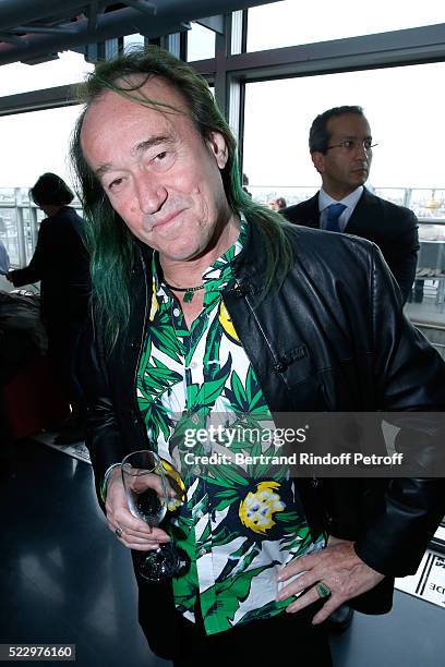 Botanist Patrick Blanc attends the "Jardins d'Orient" Exhibition at Institut du Monde Arabe on April 21, 2016 in Paris, France.