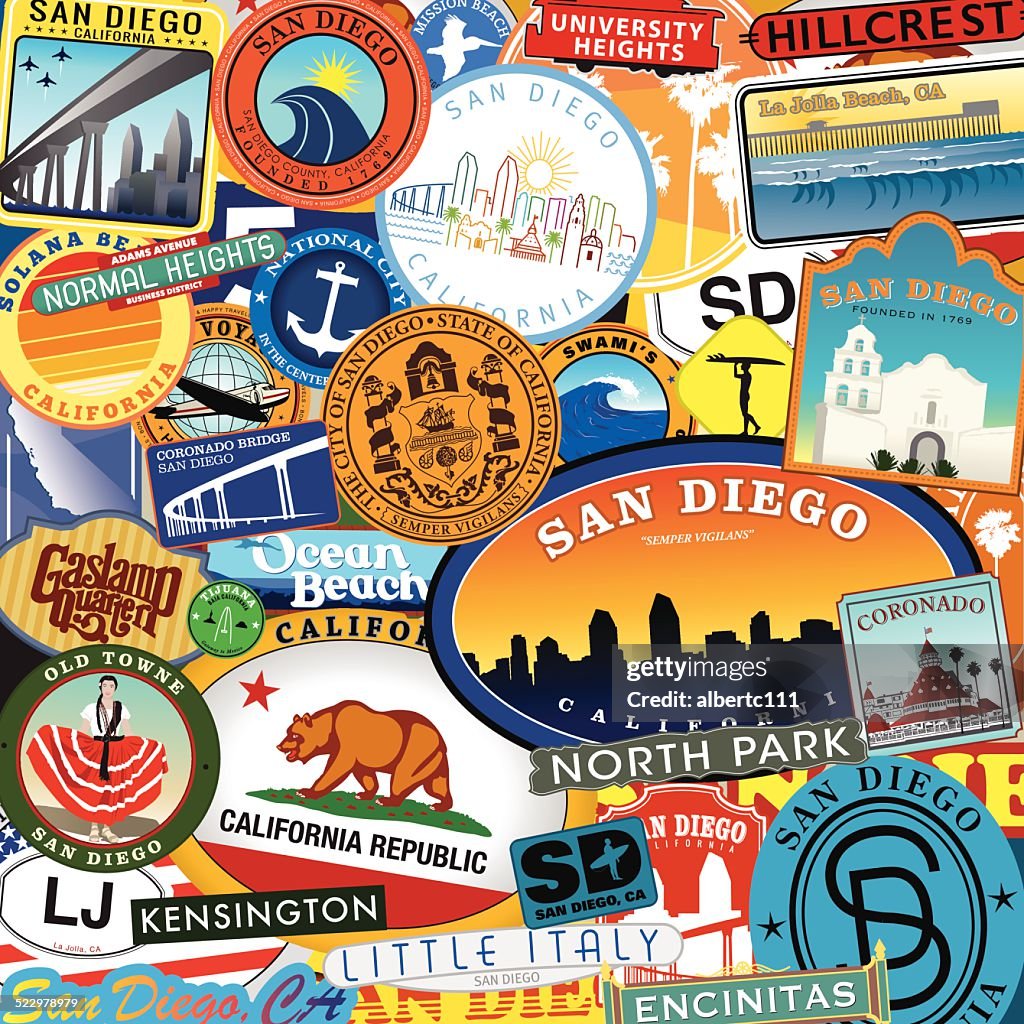 Collage de San Diego