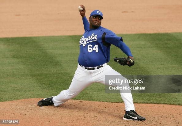 Embry Kansas Byron Embry of the Kansas City Royals waits to bat against the... News ...