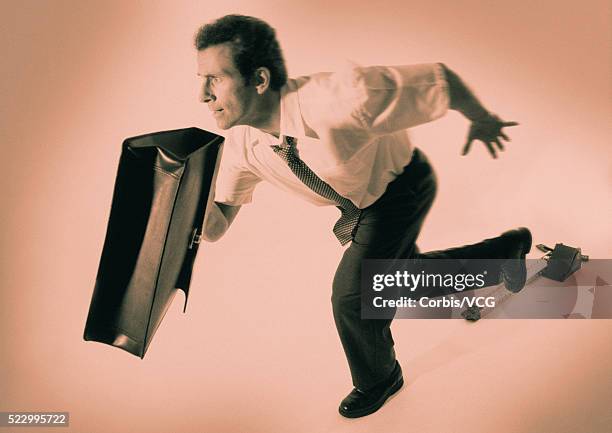 businessman starting to race - profiles different races stock pictures, royalty-free photos & images