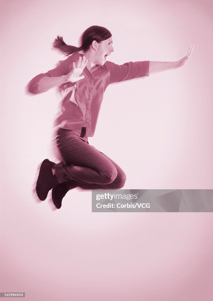 Leaping Example Picture Woman Leaping High-Res Stock Photo - Getty Images