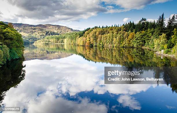 loch faskally - perthshire stock pictures, royalty-free photos & images