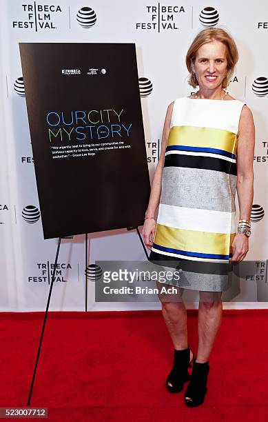 Human rights activist and writer Kerry Kennedy appears at the "Our City My Story" Screening during the 2016 Tribeca Film Festival at Chelsea Bow Tie...