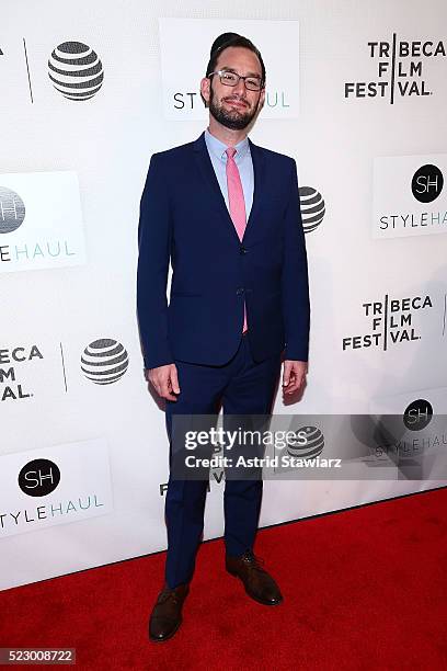 Actor Todd Cohen attends Tribeca Digital Creators Market Screening: Relationship Status on April 22, 2016 in New York City.