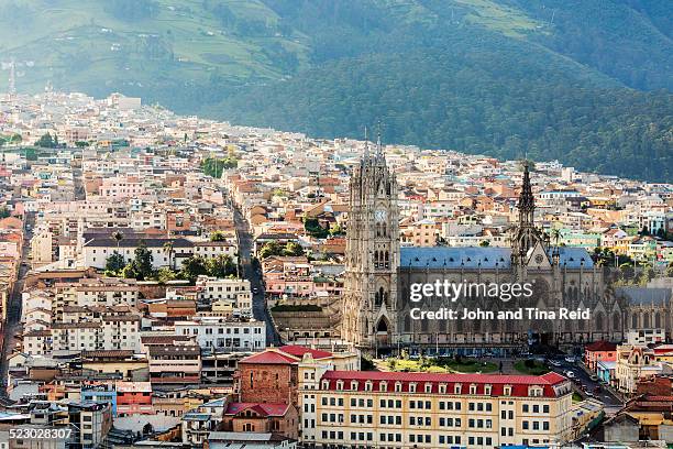 gothic quito - quito stock pictures, royalty-free photos & images