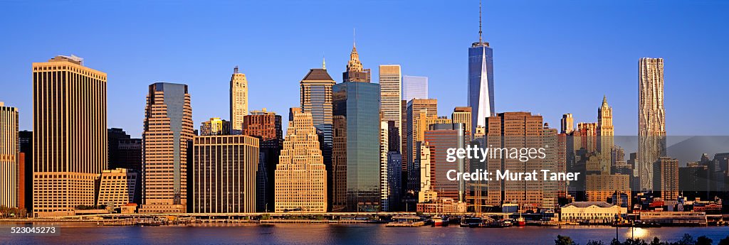 One World Trade Center and New York skyline