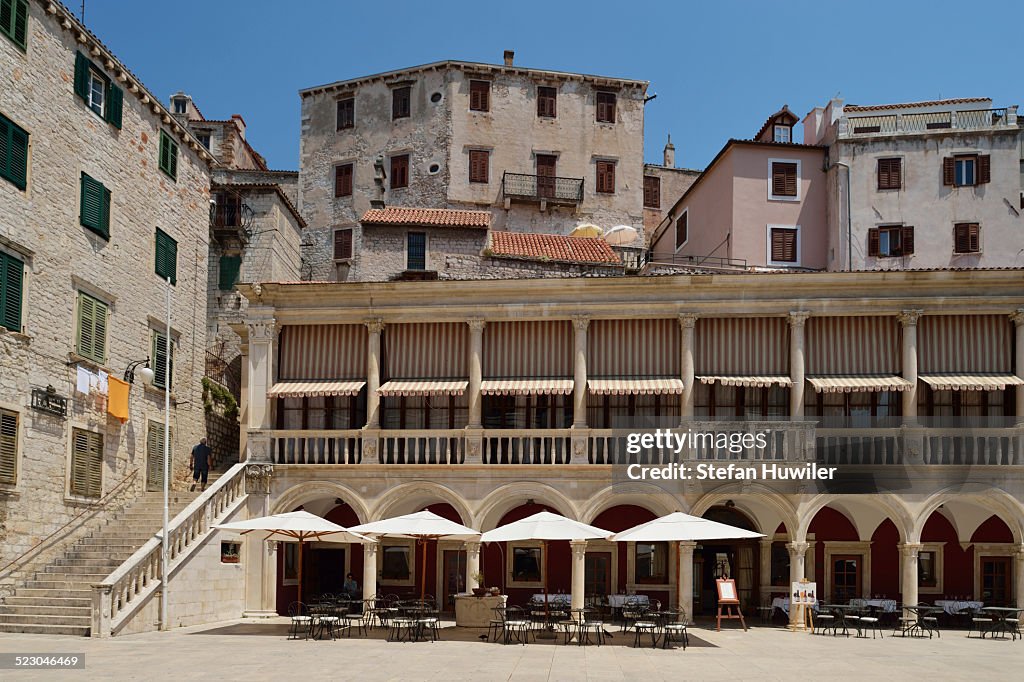 Historic centre of Sibenik, Dalmatia, Croatia