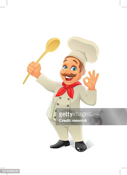123 Illustraties van Old Man Cooking Cartoon - Getty Images