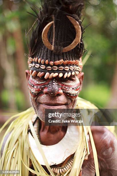 along the sepik river, papua new guinea - papua stock-fotos und bilder