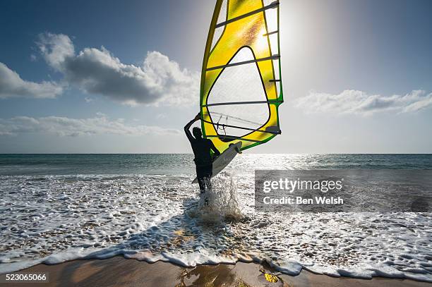 windsurfing. - windsurf stock pictures, royalty-free photos & images