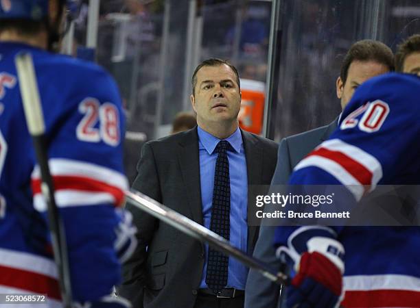 Pittsburgh Penguins v New York Rangers - Game Four, News Photo