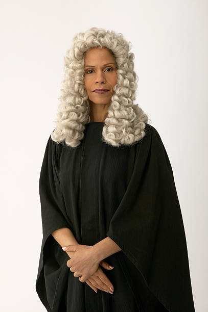 Judge Robe Ind 147 Black Judge Robe Stock Photos, High-Res Pictures, and Images ...