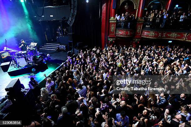 Jack Garratt performs live on stage at the Bing Wrap Party during Advertising Week Europe 2016 at KOKO on April 21, 2016 in London, England.
