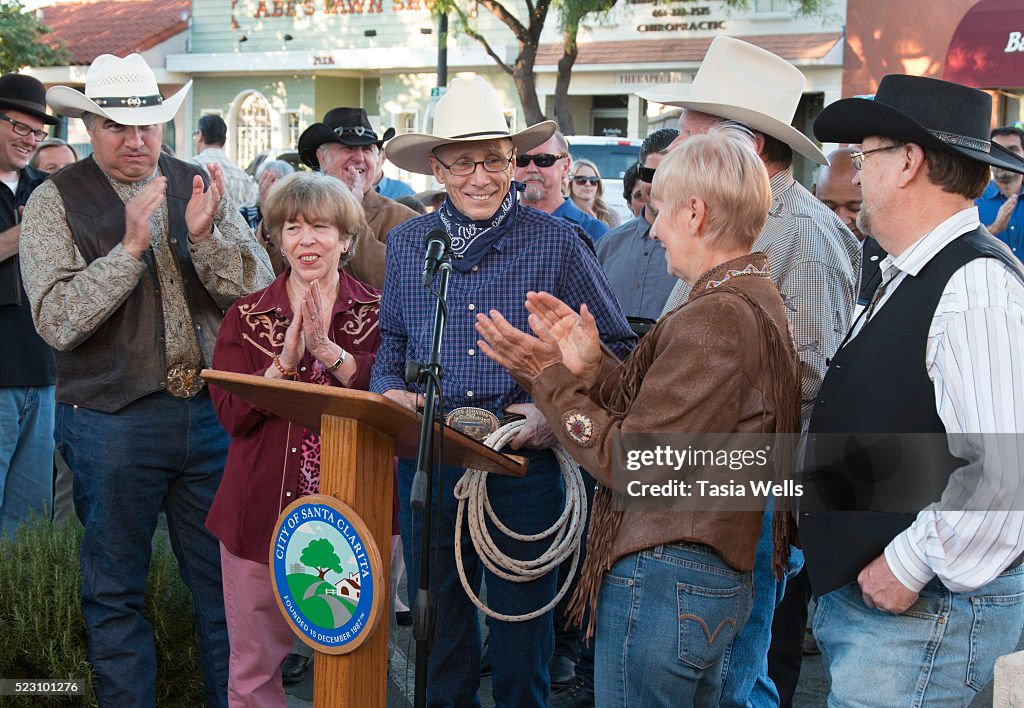 Television And Film Legend Johnny Crawford Honored With Star On The Walk Of Western Stars