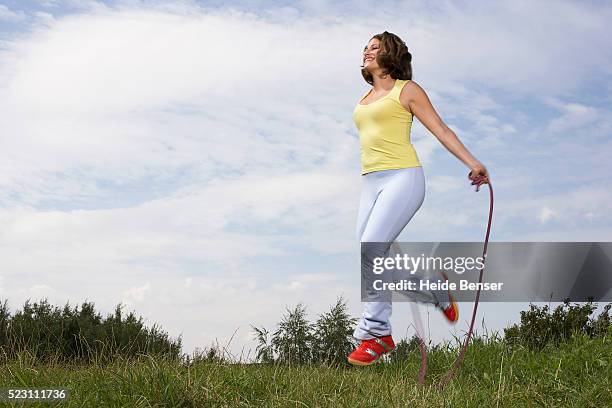 Jump Roping Woman Woman Jumping Rope Photos and Premium High Res Pictures - Getty Images