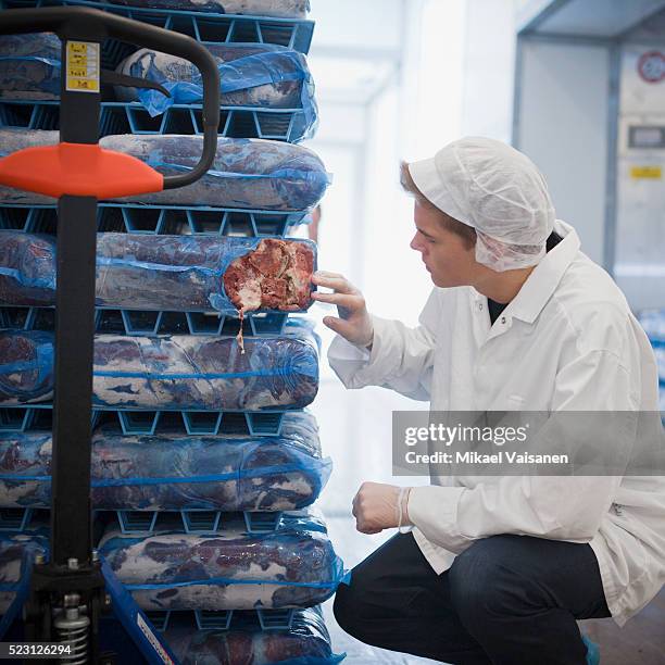453 Meat Packing Plant Worker Stock Photos, High-Res Pictures, and ...