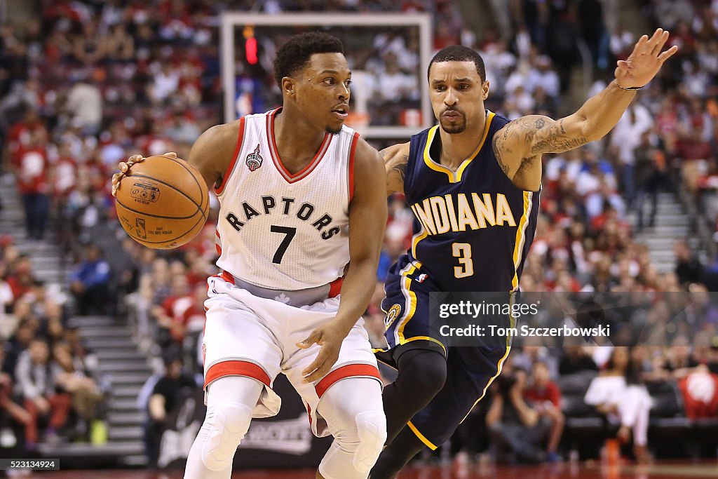 Indiana Pacers v Toronto Raptors - Game One