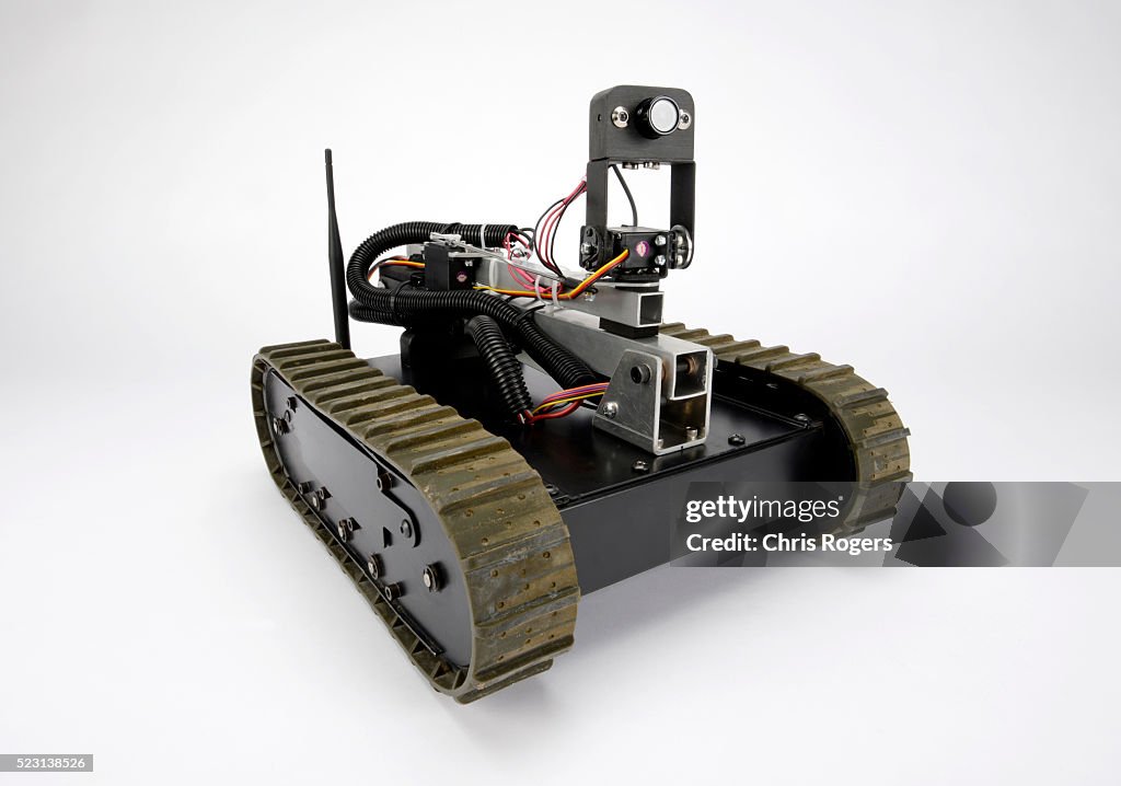 Track Bot Program Trackbot With Arm Retracted High-Res Stock Photo - Getty Images