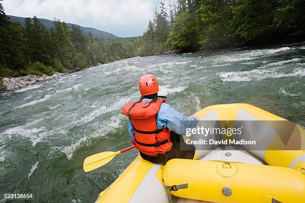 Person Rowing A Raft 515 White Water Rafting Solo Stock Photos, High-Res Pictures, and ...