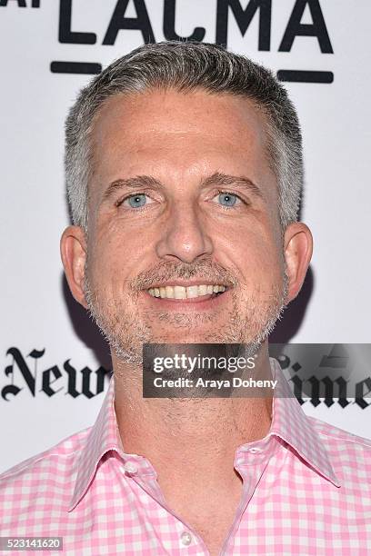 Bill Simmons attends the Film Independent at LACMA presents Live Read of "Thnk You For Smoking" and After Party at Bing Theatre At LACMA on April 21,...