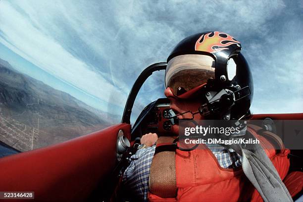 p-51 mustang fighter - reno air races - aeroplane dashboard stock pictures, royalty-free photos & images