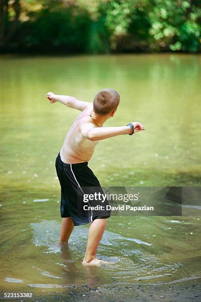Kipping Rocks Skipping Rocks At Lake Photos and Premium High Res Pictures - Getty Images