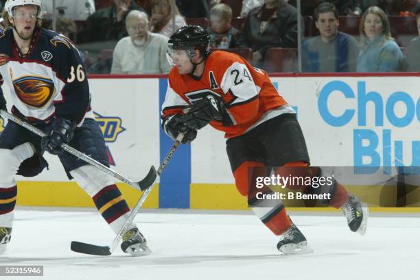 Player Sami Kapanen of the Philadelphia Flyers.