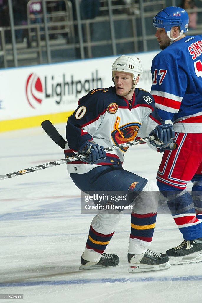 Mathis Lessard Player Francis Lessard of the Atlanta Thrashers. News Photo - Getty Images