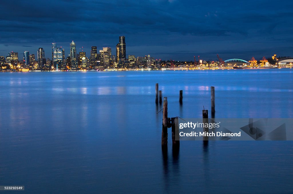 Seattle skyline and waterfront