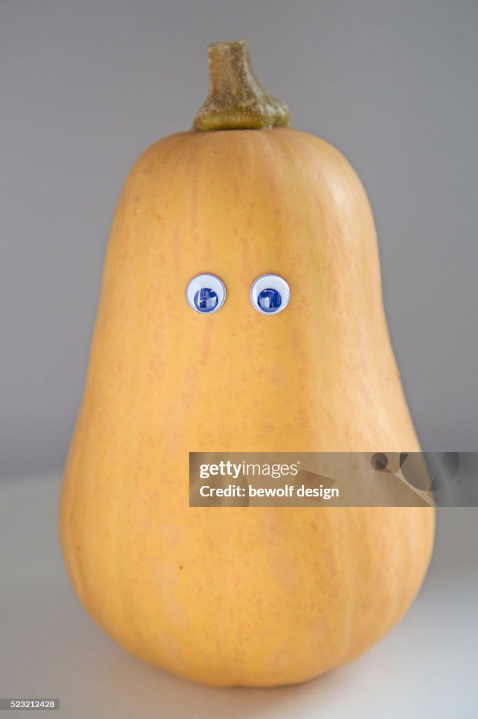 Pumpkin with eyes