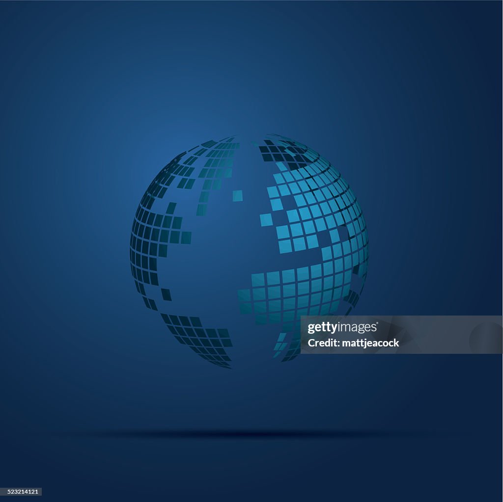 Abstract World Abstract Globe High-Res Vector Graphic - Getty Images