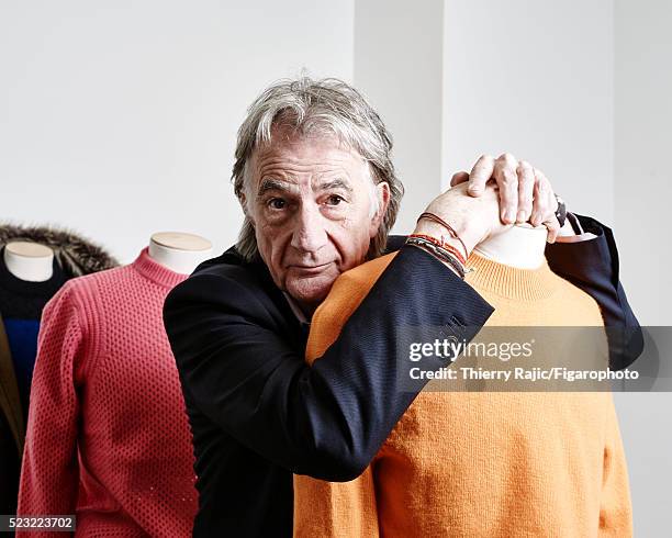 Fashion designer Paul Smith is photographed for Madame Figaro on January 20, 2016 in Paris, France. PUBLISHED IMAGE. CREDIT MUST READ: Thierry...