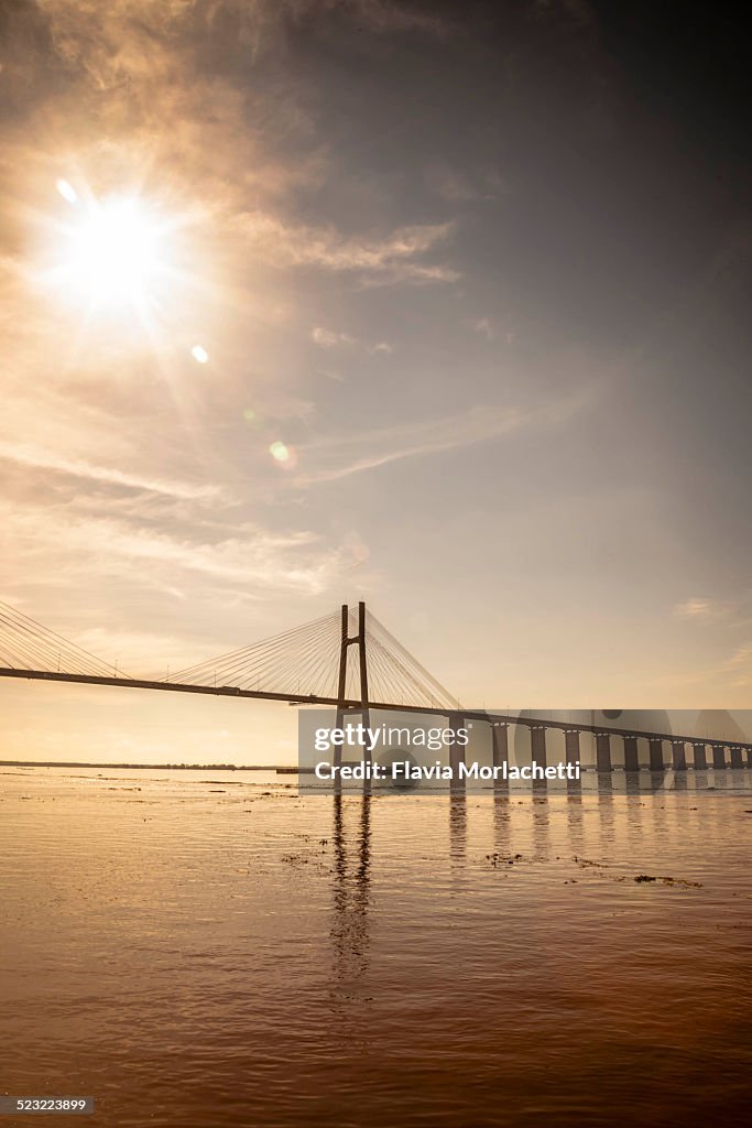 Rosario Victoria bridge