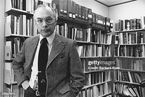American law professor William J. Curran at the Harvard Schoool of Public Health, Cambridge, Massachusetts, USA, 10th May 1978.