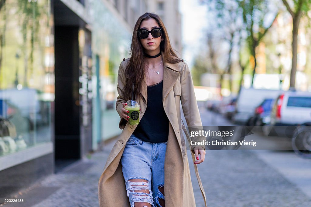 Street Style In Berlin - April, 2016