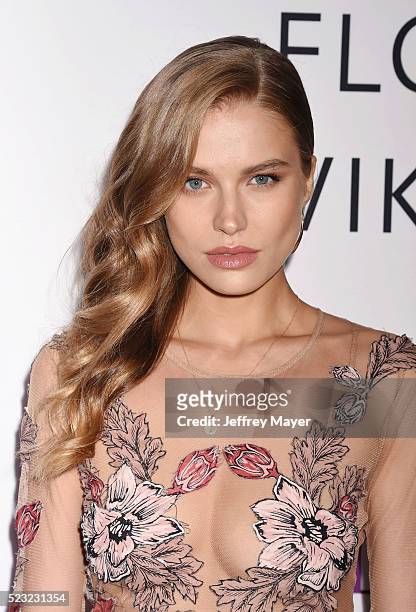 Model Tanya Mityushina attends the Open Roads World Premiere of 'Mother's Day' at the TCL Chinese Theatre IMAX on April 13, 2016 in Hollywood,...