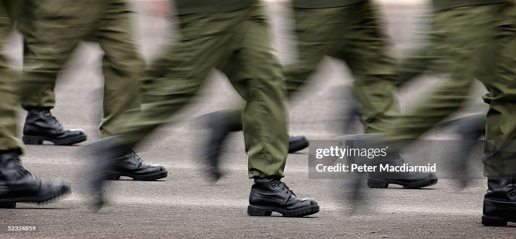 Army Recruits Go Through Basic Training In Winchester