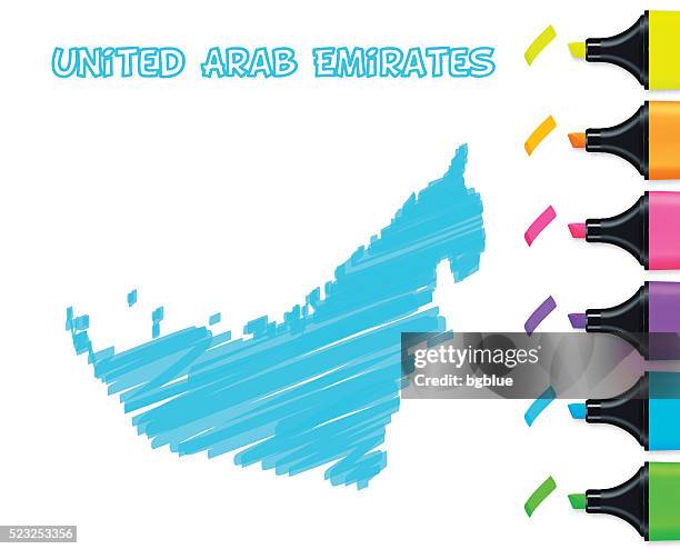 Uae Map Drawable 37 Dubai Map Drawing High Res Illustrations - Getty Images