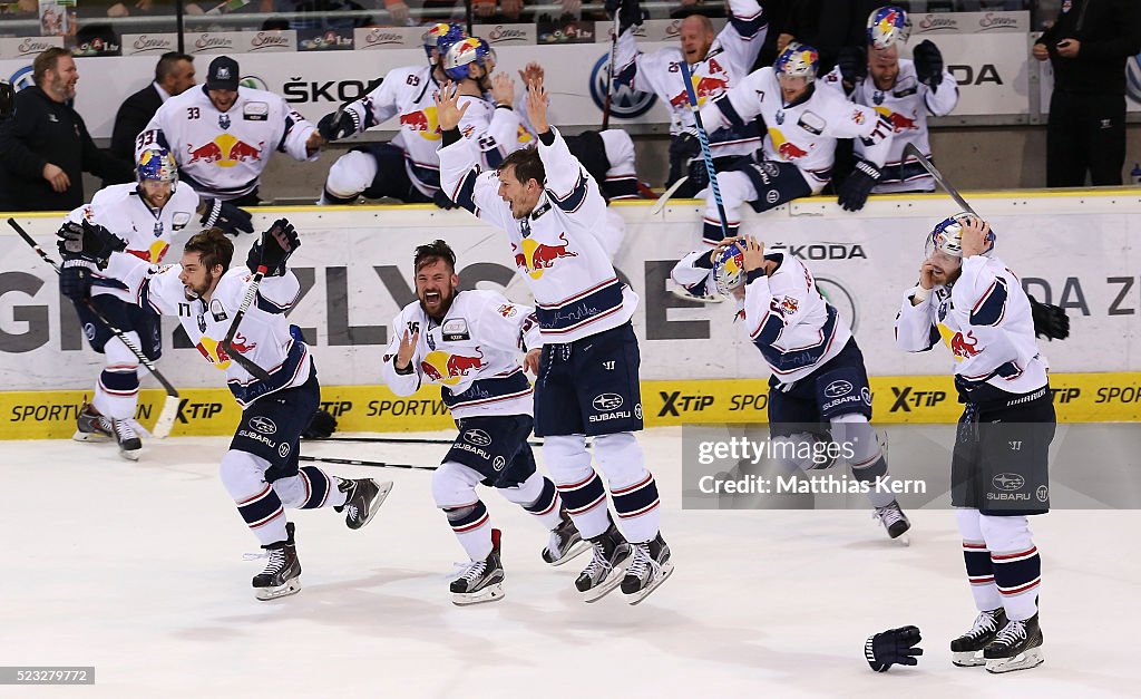 Grizzlys Wolfsburg v EHC Red Bull Muenchen- DEL Playoffs Final Game Four