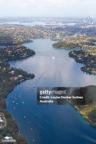 views from an aeroplane window - louise docker sydney australia stock pictures, royalty-free photos & images