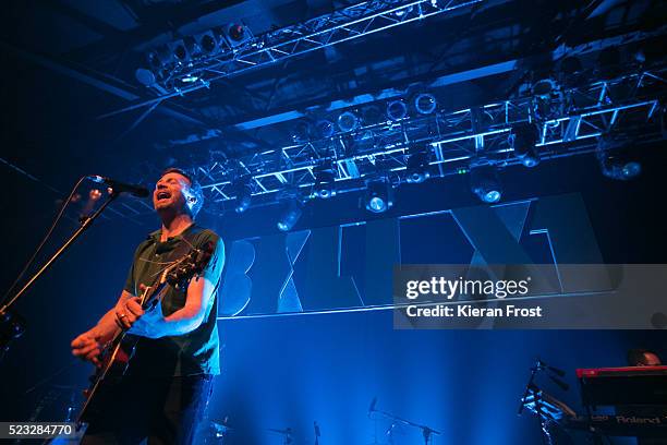 Paul Noonan of Bell X1 performs at Vicar Street on April 22, 2016 in Dublin, Ireland.